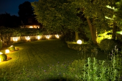 Gärten bei Nacht