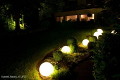 Gärten bei Nacht