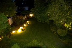 Gärten bei Nacht