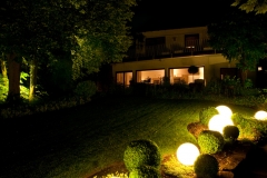Gärten bei Nacht