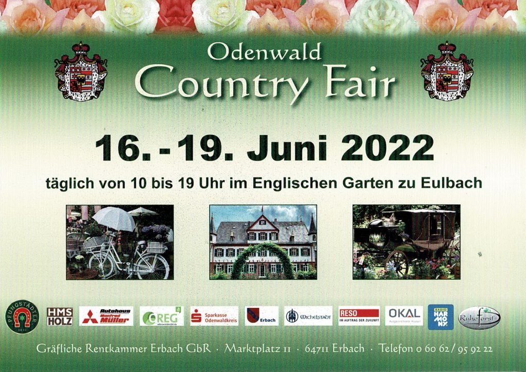 14. Odenwald Country Fair Kunkel Garten Otzberg